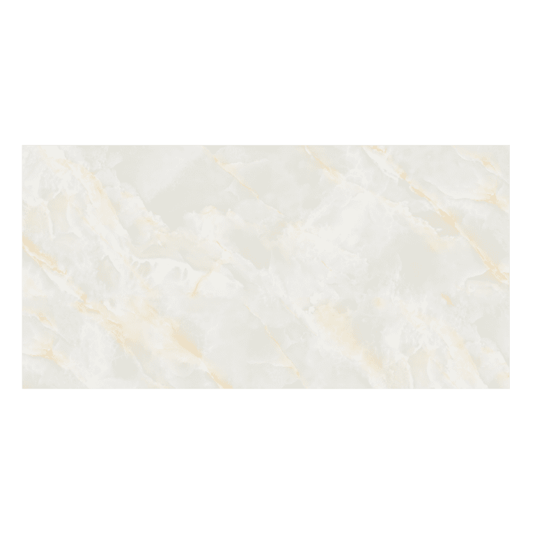 Lucent Onyx White - Floor Wall | Living, Bathroom, Kitchen | Marble Tiles