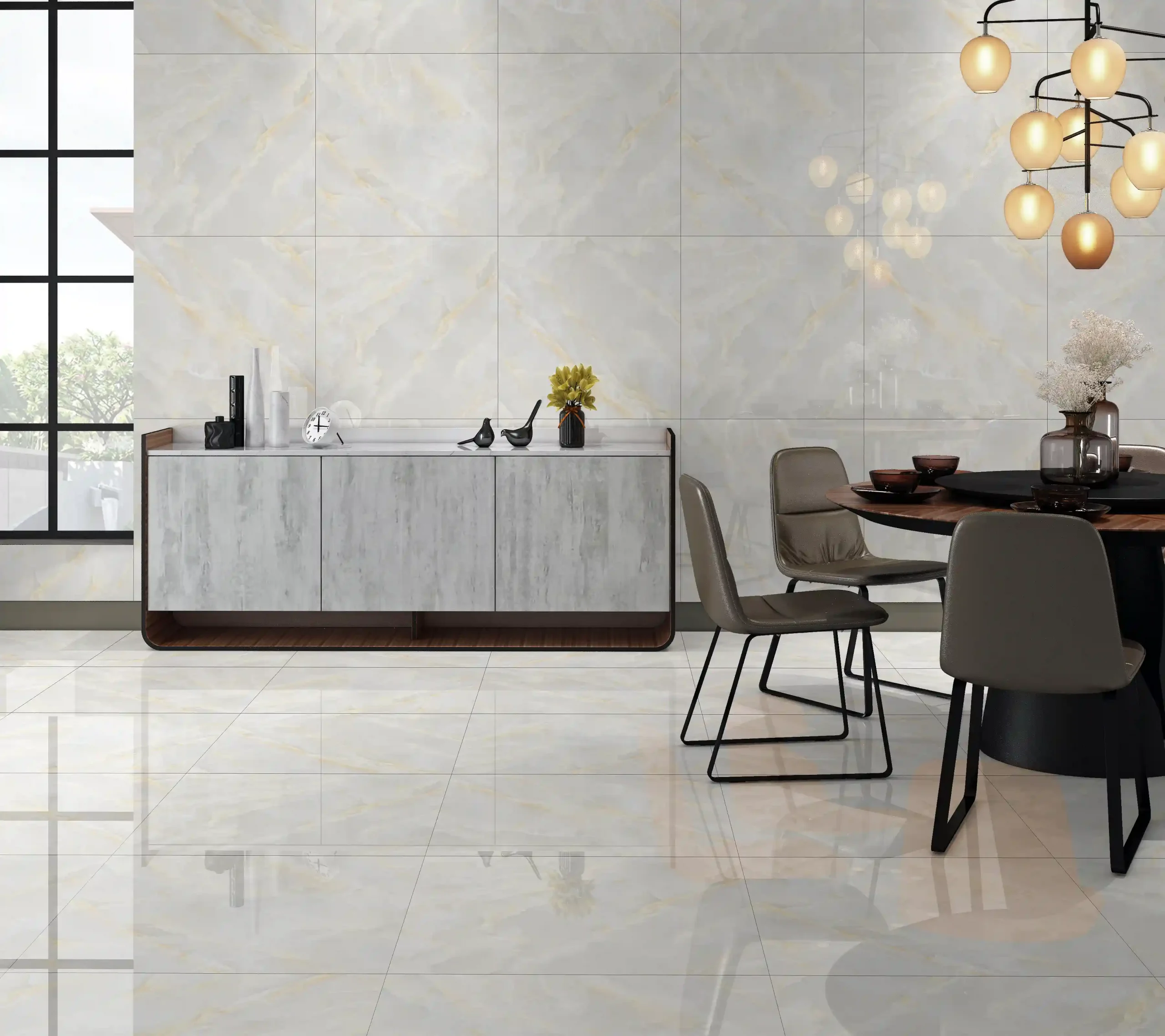 LUCENT ONYX Marble Look tile