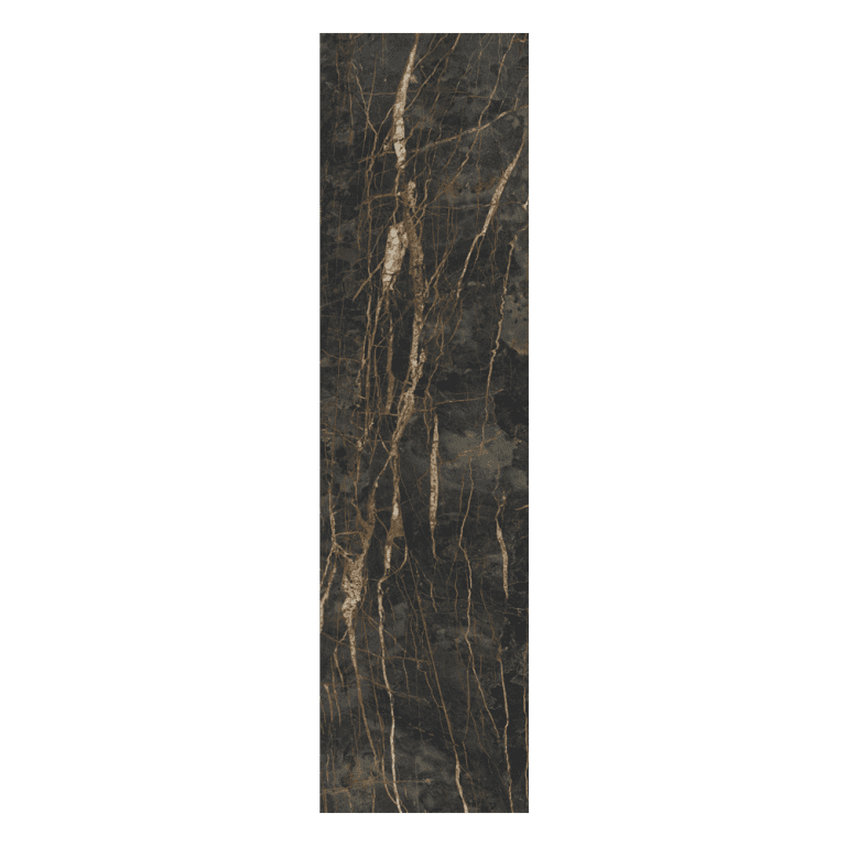 Porte Noir | Black Porcelain Kitchen Marble slab | 18mm Thick