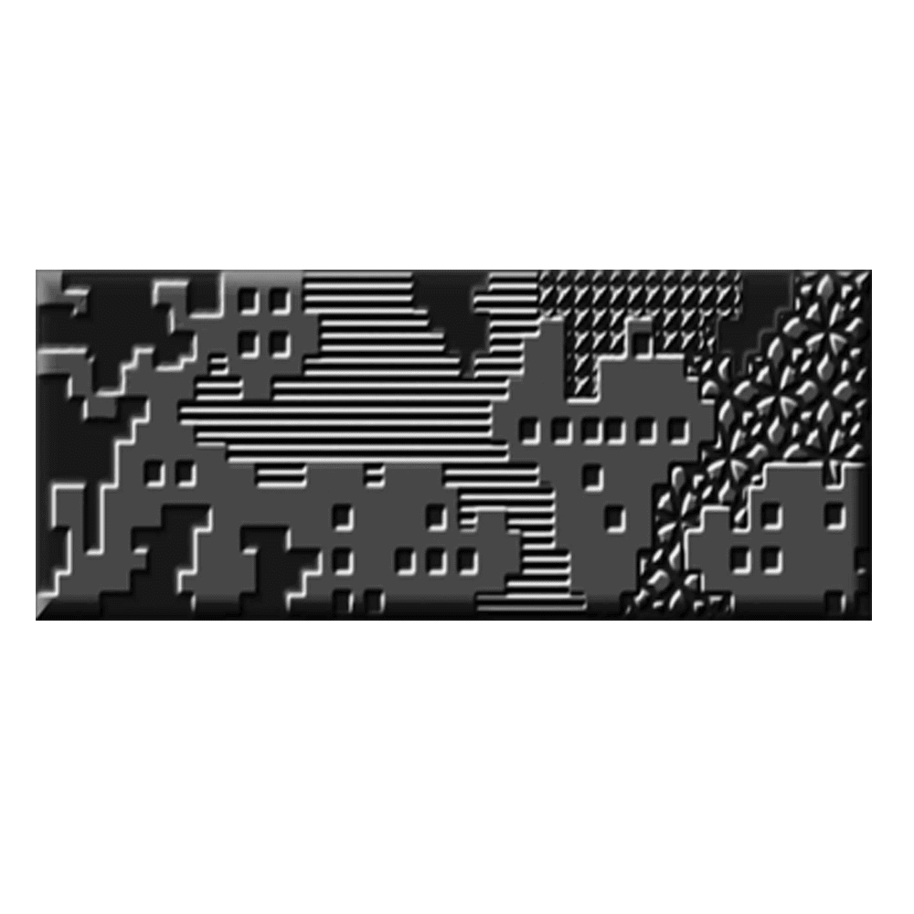Black 100x300 Glory Series Subway Tiles 2 
