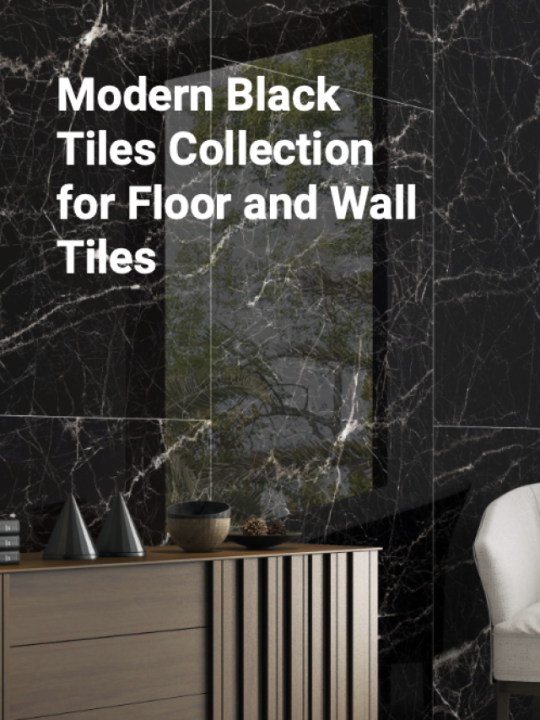 Modern Black tiles collection for Floor and Wall