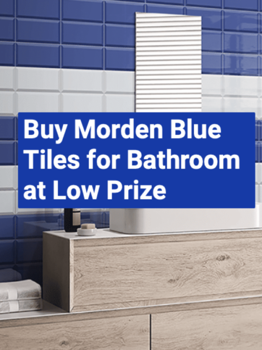 blue tiles for bathroom