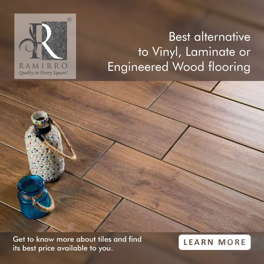 Laminate vs Vinyl vs Porcelain tiles vs Engineered Wood Flooring