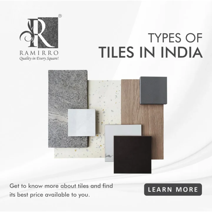 Types of tiles in India