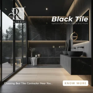 Every types of black tiles