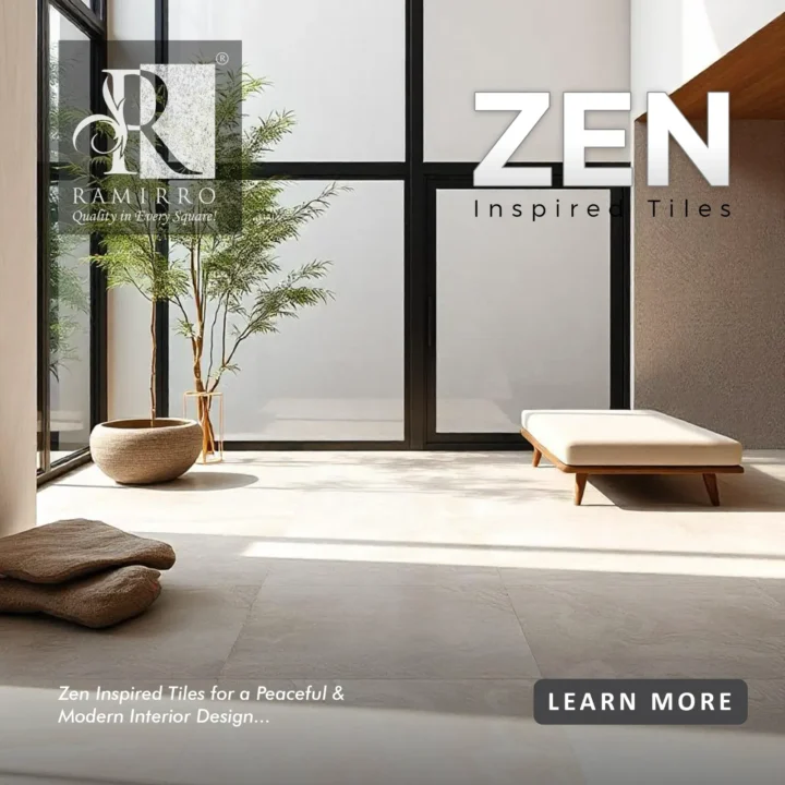 zen inspired tiles